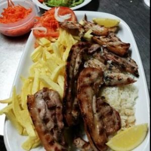 Entremeada de Porco Grelhada